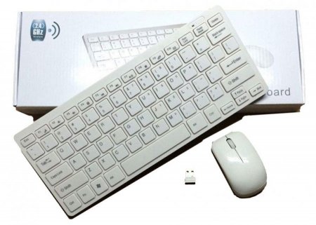 Mini Keyboard+Mouse wirless KM901 كيبورد وماوس لاسلكي ميني